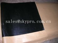 Custom Width self-adhesive / PSA backing rubber sheet roll , easy released glue