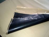 Custom Width self-adhesive / PSA backing rubber sheet roll , easy released glue