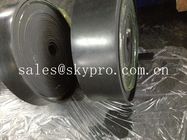 Black conveyor Skirting Rubber , good abrasion resistant skirtboard rubber