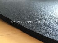 EPDM foam rubber sheet black color , open cell rubber sheet for insulation