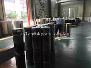 Industrial Black Rubber Sheeting Roll Smooth Surface Self - Adhesive Rubber Matting Rolls