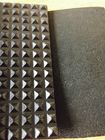 Pyramid Surface Solid Rubber Sheet &amp; Mat , One Side Diamond Pattern Top Rubber Mat