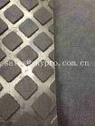 Multi Functional Solid Square Rubber Mats Anti - Slip With 5-8mpa Tensile Strength