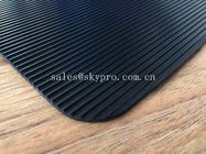 Durable Black Rubber Backed Floor Mats Fire Resistant Insulation For Truck
