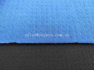 3mm Black Punched Perforated Neoprene Fabric With Different Size Holes / High Stretch