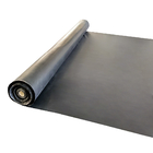 Eco-friendly very thin 0.4mm softly non-toxic black latex rubber sheet