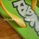 Summer Flip Flops Customized Sublimation EVA / Rubber Sandals Cool Slippers