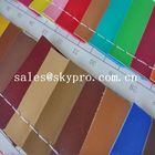 Customized New Style PVC Synthetic Leather For Sofa Bag With Polyester Backing