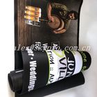Anti - Slip Neoprene Rubber Mat / Anti Fatigue Rubber Bar Mats With Printing Logo