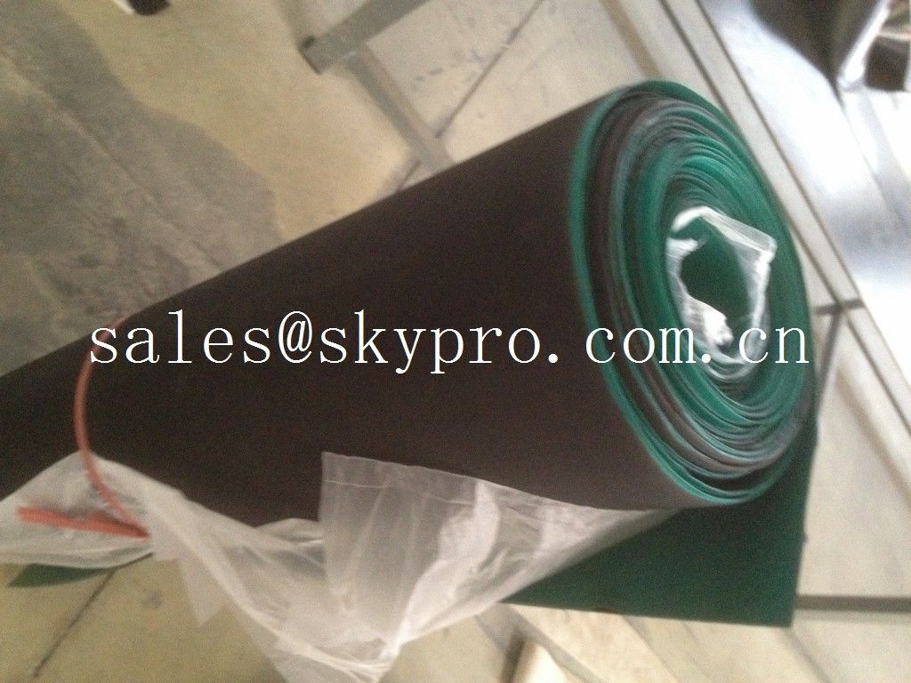 Double Layer Anti Static Rubber Matting Rolls Esd Rubber