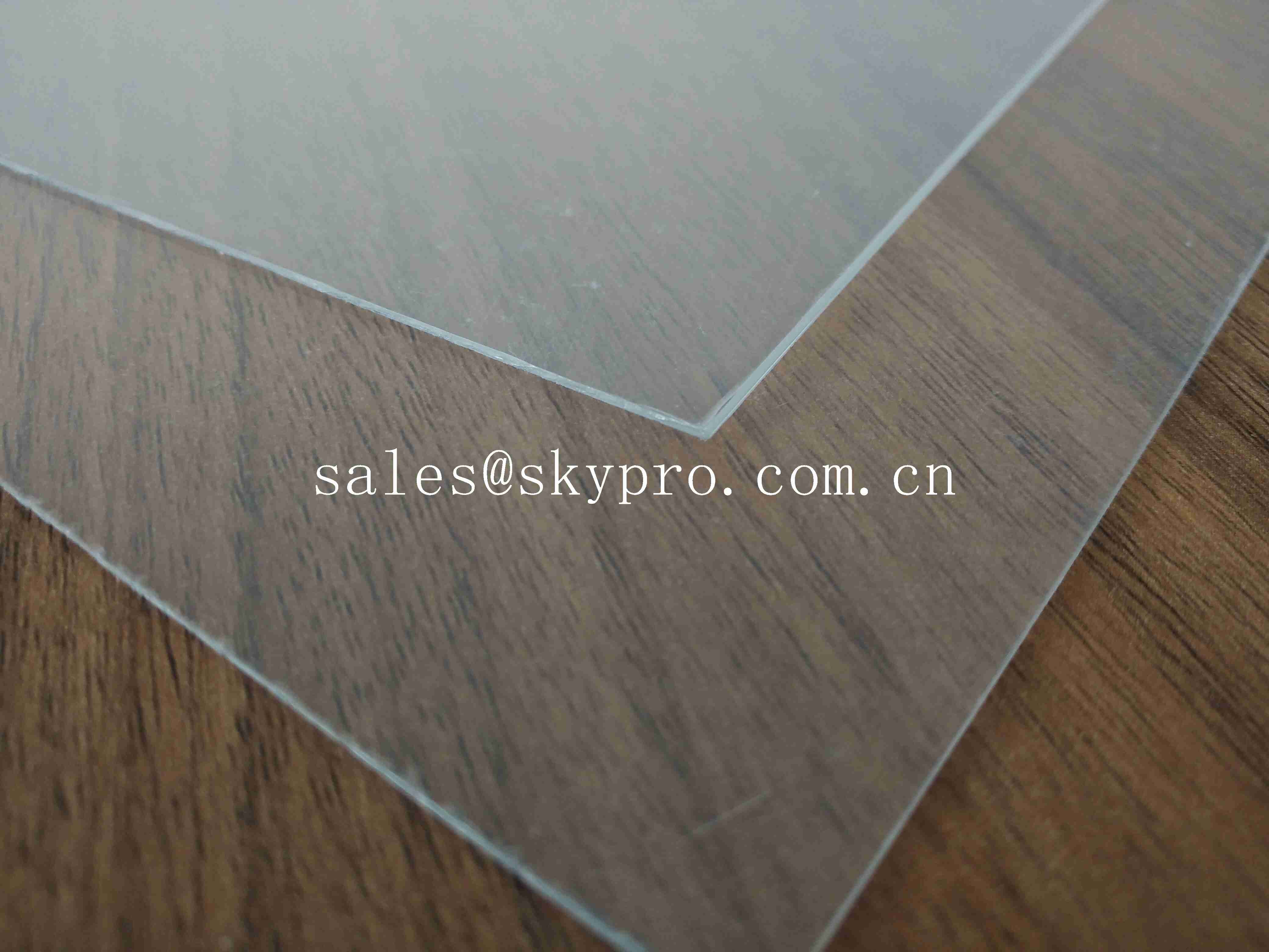 0 5mm thick pvc conveyor belt wear resisting transparent clear pet plastic sheets