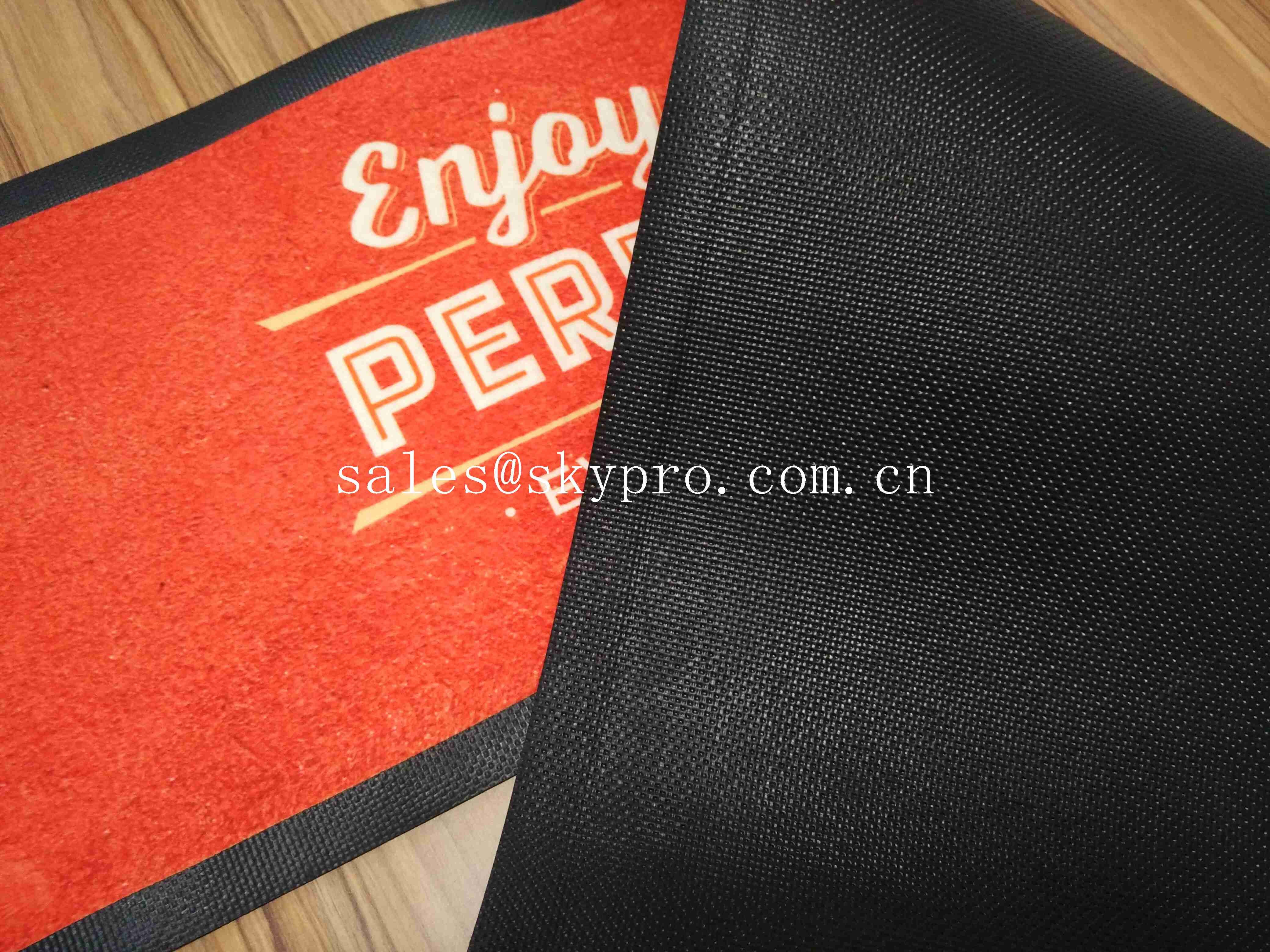 Colorful Molded Rubber Products Home Pub Bar Mat Personalized