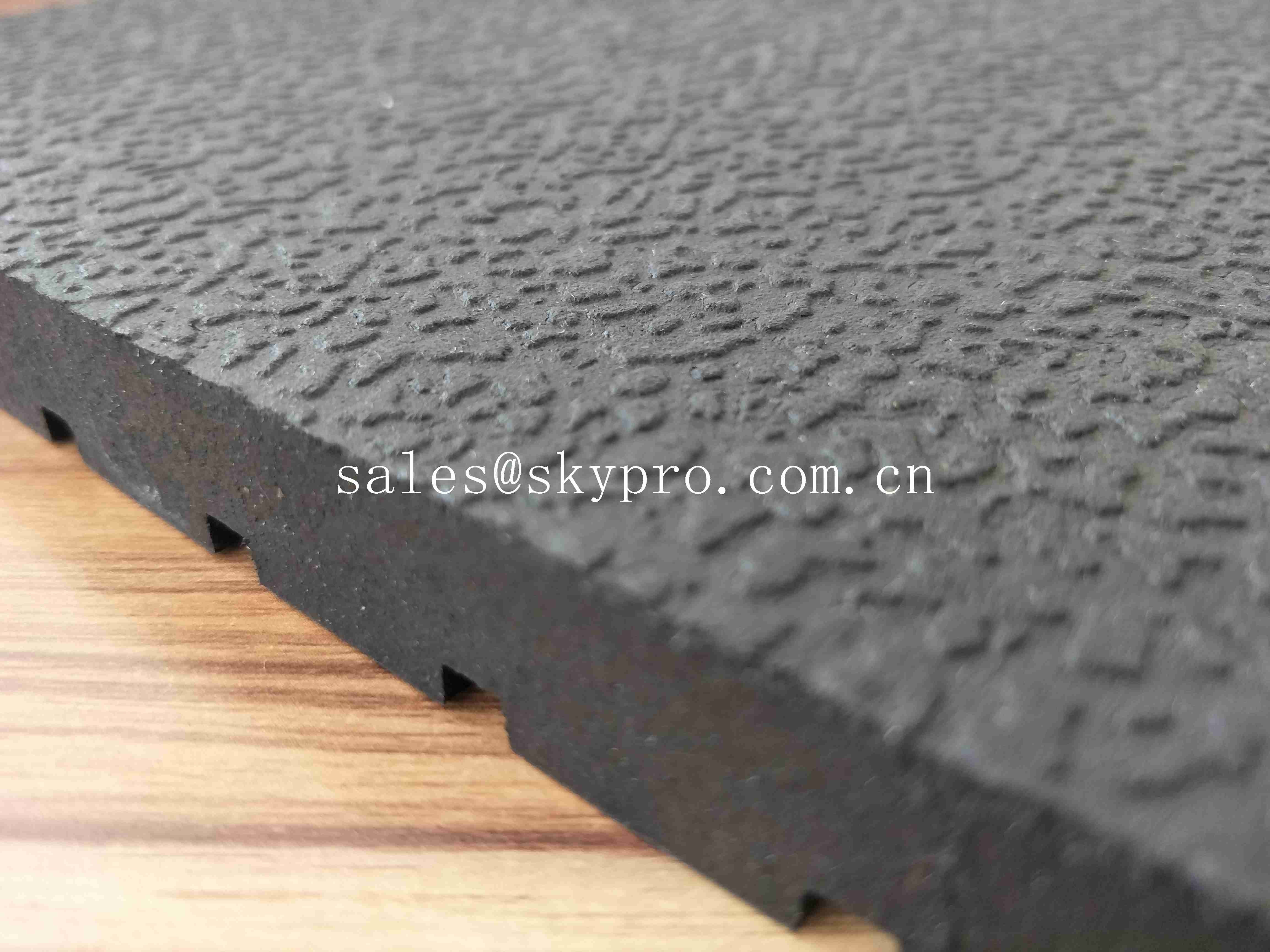 Anti Skid Round Stud Orange Pattern Horse Stable Flooring