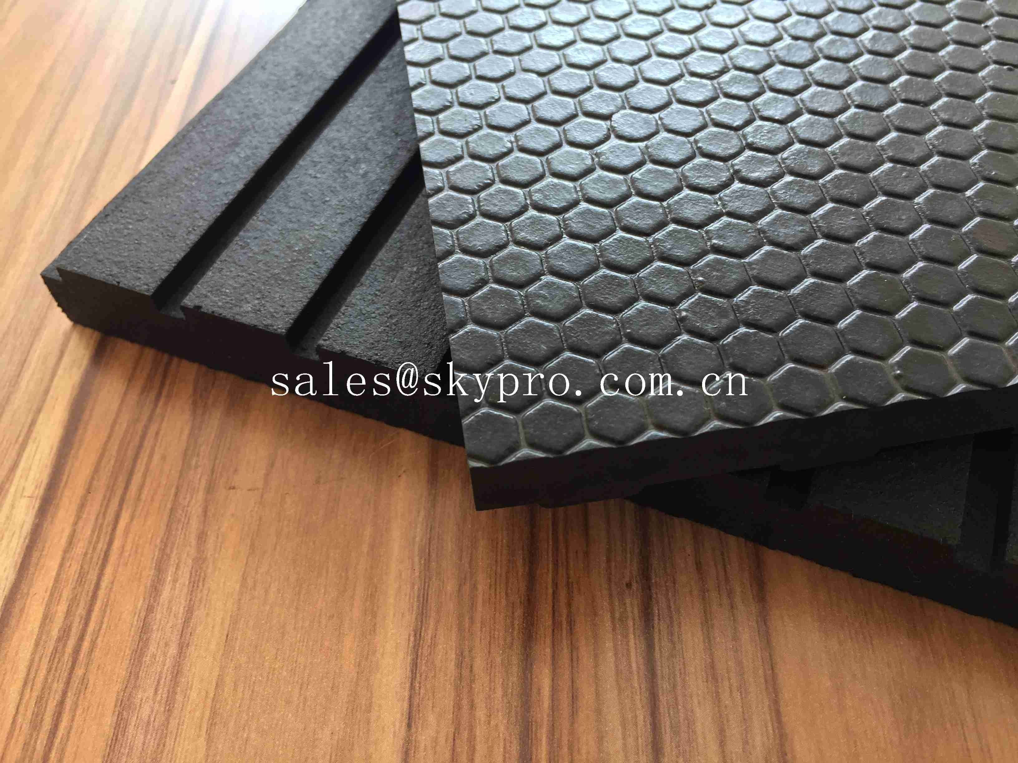 Horse Rubber Mats For Horses Stables Wide Ribbed Shock Absorption