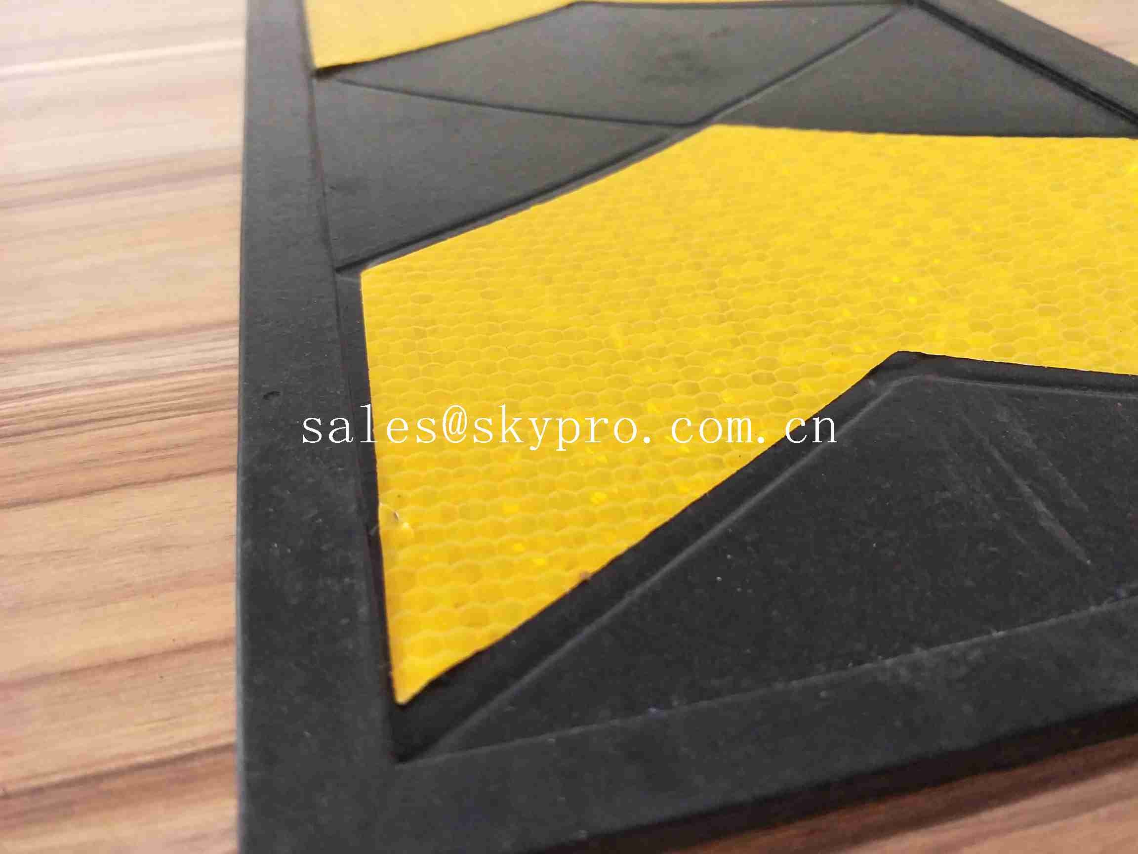 Reflective Garage Parking Safety Wall Protector Rubber Corner