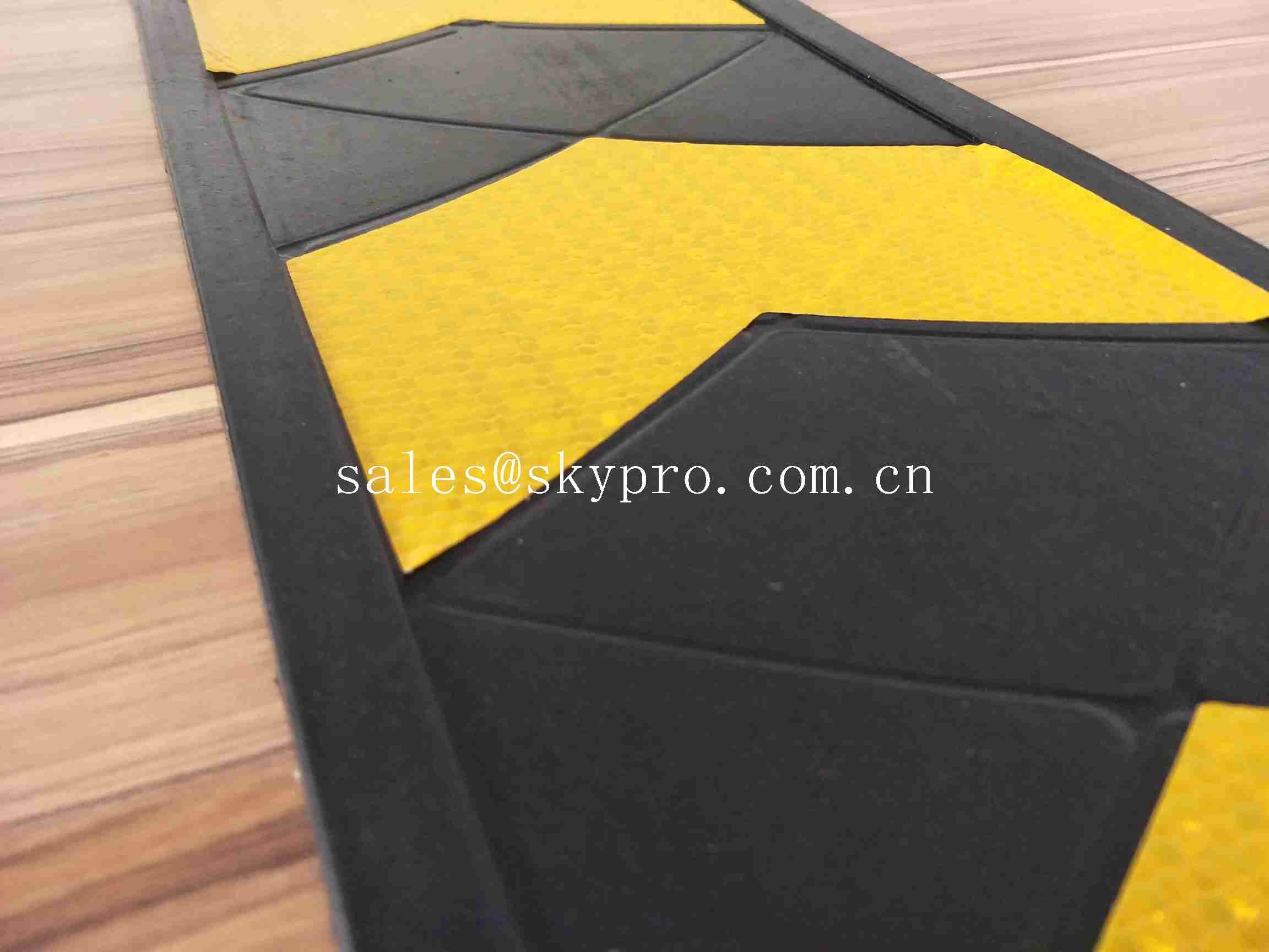 Reflective Garage Parking Safety Wall Protector Rubber Corner