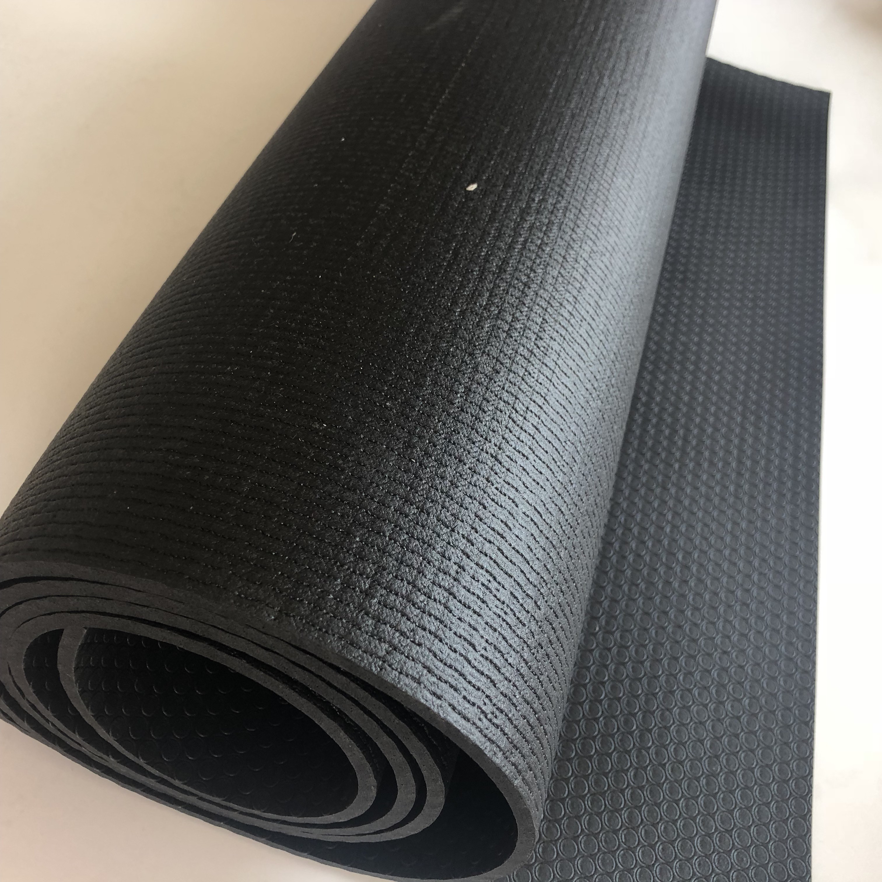 Heavy Duty Black Rubber Sheet Roll Manduka Prolite Yoga Mat 5mm