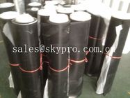 SBR 80mm maximum thick Rubber Sheet Roll smooth / rough / embossed