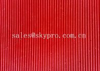 Commercial Anti-fatigue Wide / fine ribbed flooring rubber mats 3mm thick min.
