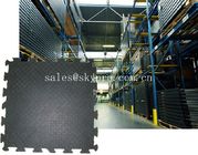 Anti-slip anti-fatigue interlocking rubber mat Customizable textures