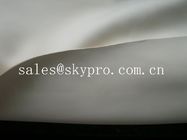 White / beige color foam neoprene rubber sheet  60&quot; wide maximum
