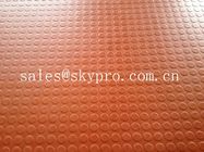 Round stud / coin / button rubber mats , large rubber flooring for gym