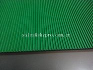 Recycled Odorless corrugated rubber matting 3mm thick min. Oil resistance