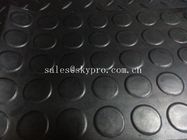 Coin pattern flooring extra wide rubber mats for garage floors / gasket