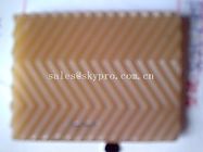 High tensile Anti-slip wave pattern rubber sheets for shoe soles / boot sole