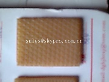 Premium grade abrasion resistant Shoe Sole Rubber Sheet diamond textured