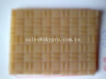 Durable Natural crepe boot sole / Shoe Sole Rubber Sheet reed mat pattern