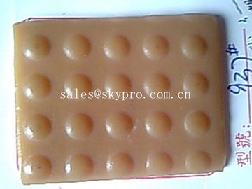 Round stud pattern shoe sole rubber material sheet , abrasion resistant