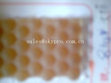 Round stud pattern shoe sole rubber material sheet , abrasion resistant