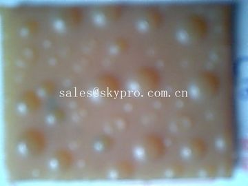 Round stud pattern shoe sole rubber material sheet , abrasion resistant