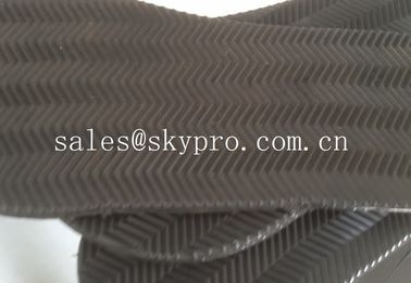 TPR  Shoe Sole Rubber Sheet with wave zigzag pattern , 40-80 shore A Hardness