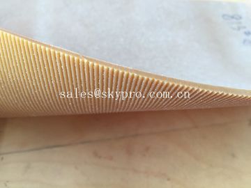 Abrasion resistant natural crepe Shoe Sole Rubber Sheet corrugated pattern