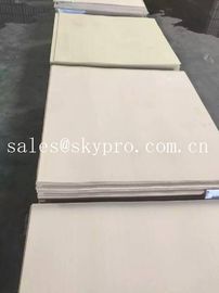 Non-slip Flooring / gasket Use neolite rubber outsole sheet beige color