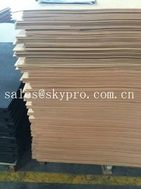 Non-slip Flooring / gasket Use neolite rubber outsole sheet beige color