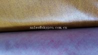 Upholstery PU artificial leather ,  PU synthetic leather with nonwoven backing