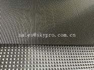 Embossed non - slipping rubber flooring mat with variable colors and textures