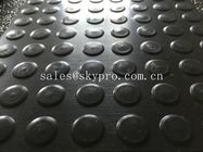 Low high round / coin / button rubber mat black non - slip rubber mattress
