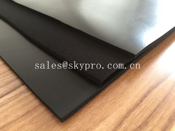 Latex foam neoprene rubber sheet roll laminated with nylon or polyster fabric