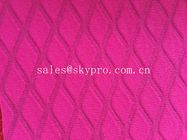 Customized Embossing Natural Rubber Sheet , Neoprene Rubber Rolls 0.3Mpa Tensile Strength