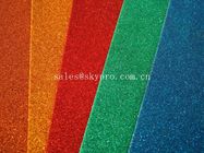 PE Rubber Virgin EVA Foam Sheet Bulk Glitter Rolls Shiny Surface Embossed