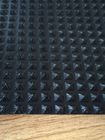 Pyramid Surface Solid Rubber Sheet &amp; Mat , One Side Diamond Pattern Top Rubber Mat