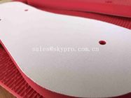 Red Humanized Design Rubber EVA Foam Sheet for Slipper Inner Sole Outsole Shoes Material