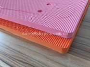 Pink Custom Printing EVA Foam Sheet in Poly Bag Beach Closed Cell Molded EVA Flip Flops Sheet Sole