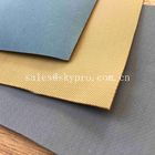 Tan khaki Neoprene Fabric Roll , Hypalon Rubber Fabric for Boats with Matt Surface