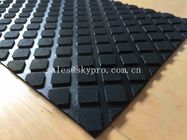Hardness Rubber Matting Square Rubber Flooring Mats With 60-80 Shore A Hardness
