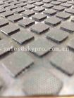 Professional Industrial Rubber Tralier Matting / Small Square Cow Mat